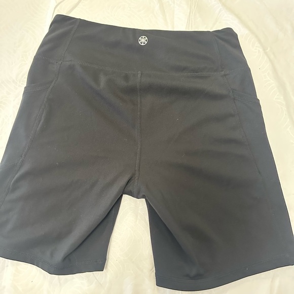 Women's Black Athletic Shorts - Picture 3 of 5